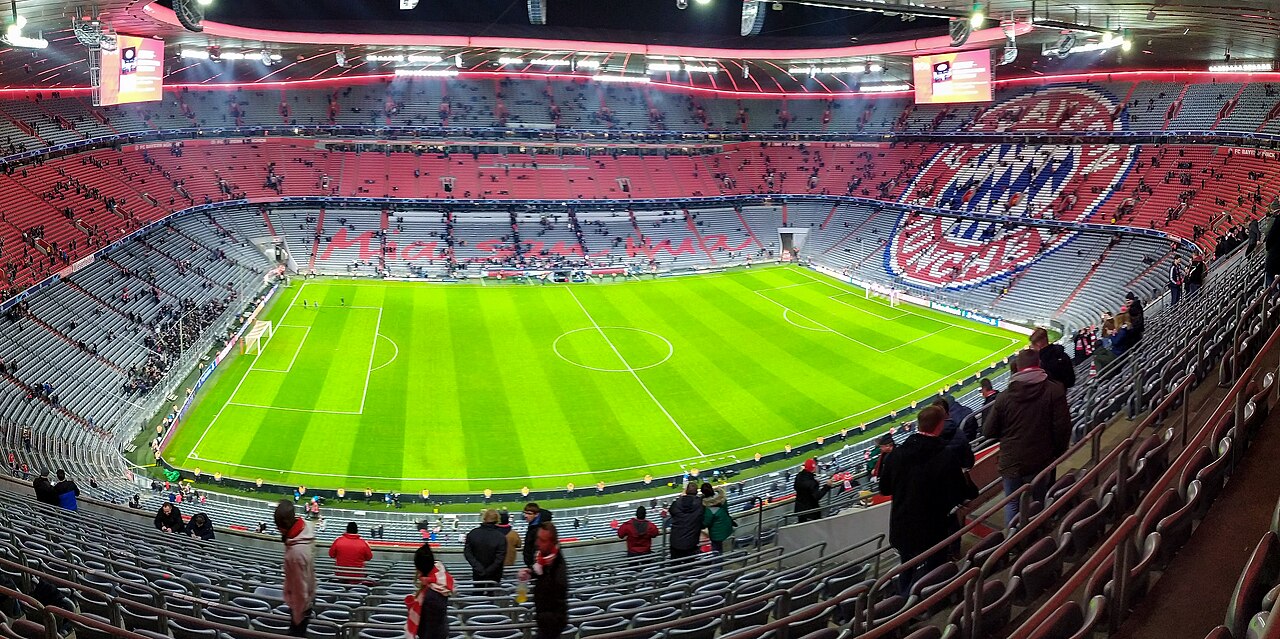 Allianz Arena Stadium In Germany